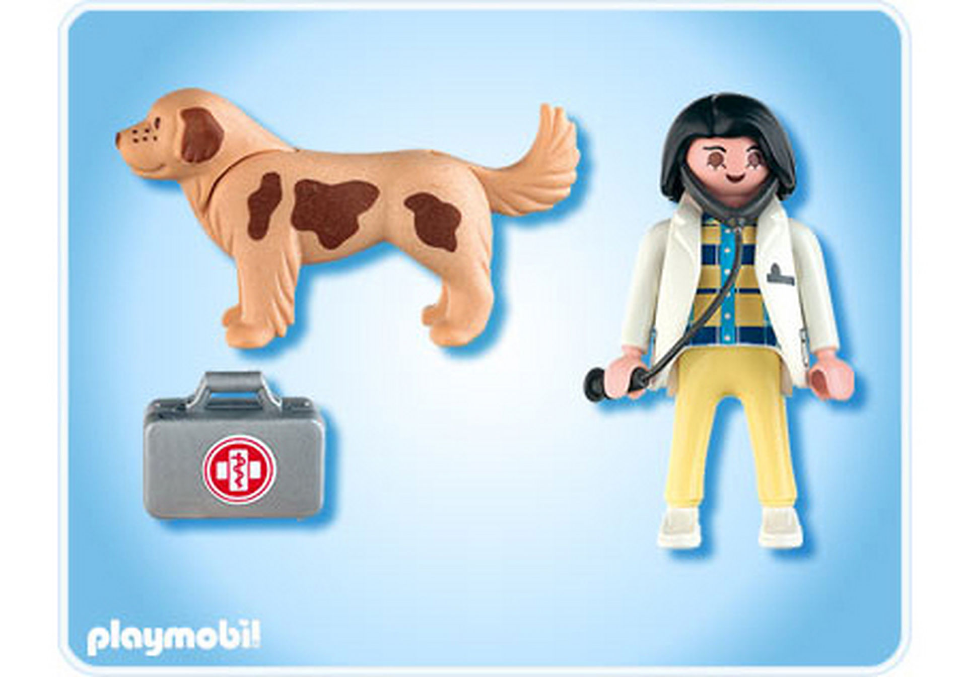 Tierärztin mit Hund 4750A